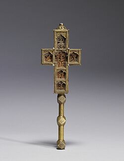 Georgian - Benediction Cross - Walters 61141 - Back