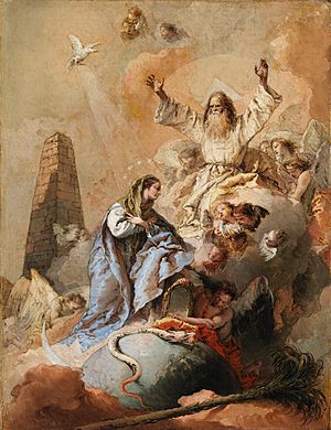 Giovanni Battista Tiepolo - Allegory of the Immaculate Conception - NGI.353