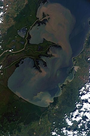 Golfo de Urabá y delta del Atrato