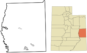 Grand County Utah incorporated and unincorporated areas