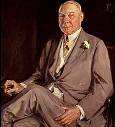 Hugh Cecil Lowther by Sir John Lavery circa 1920