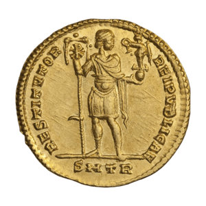INC-3035-r Солид. Валентиниан I. Ок. 367—375 гг. (реверс)