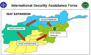ISAF Expansion 4-stages 2004-2006