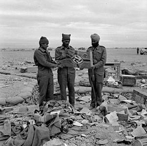 Indian Forces in North Africa during the Second World War E6940