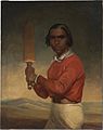 J.M. Crossland - Portrait of Nannultera, a young Poonindie cricketer - Google Art Project