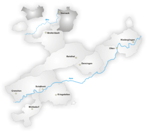 Karte Bezirk Dorneck