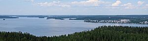 Lake Vesijärvi panorama