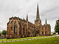 Lichfield Cathedral Exterior from NE, Staffordshire, UK - Diliff