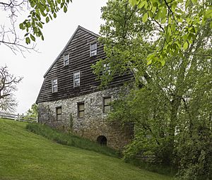 Bedinger Mill at Lick Run Plantation, Bedington, West Virginia.