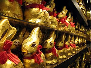 Lindt bunnies