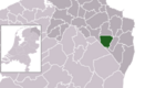 Location of Veendam