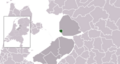 Map - NL - Municipality code 0184 (2009)