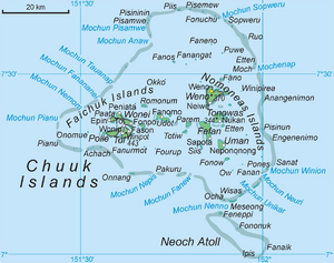 Map Chuuk Islands1