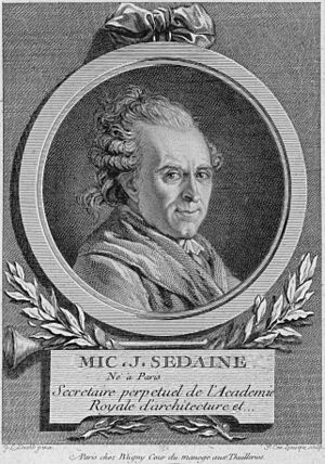 Michel-Jean Sedaine engraved by Levesque after David - INHA