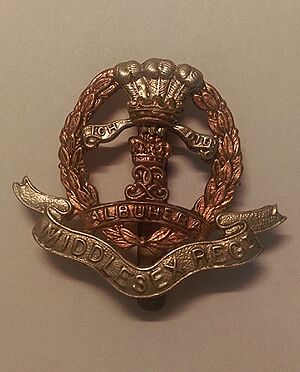 Middlesex Regiment Cap Badge