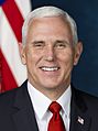Mike Pence official Vice Presidential portrait (cropped)