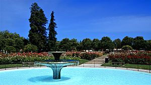 Municipal Rose Garden Fountain, San Jose