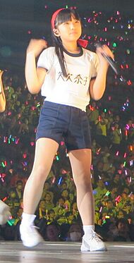 Nako Yabuki with AKB48 (2012) performing in concerts