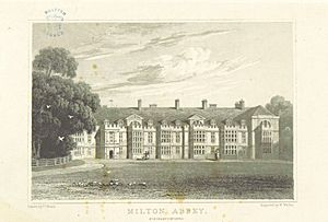 Neale(1818) p3.168 - Milton Abbey, Northamptonshire.jpg