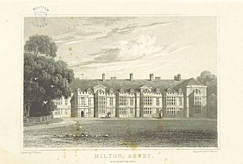 Neale(1818) p3.168 - Milton Abbey, Northamptonshire