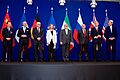 Negotiations about Iranian Nuclear Program - the Ministers of Foreign Affairs and Other Officials of the P5+1 and Ministers of Foreign Affairs of Iran and EU in Lausanne