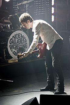 Noel Gallagher at Razzmatazz, Barcelona, Spain-5March2012 (6)