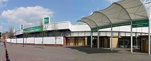 North Stand and entrance, Headingley Carnegie Stadium - geograph.org.uk - 183204