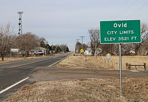 Entering from east on U.S. Route 138 (2017)