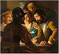 PaintingJanLievensTheCardplayersCirca1623to1624