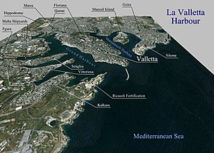 Prelucrare 3D pentru La Valletta Harbour