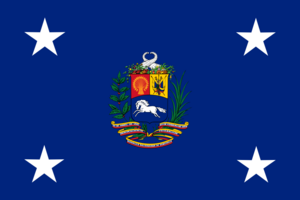 Presidential Standard of Venezuela (at sea)