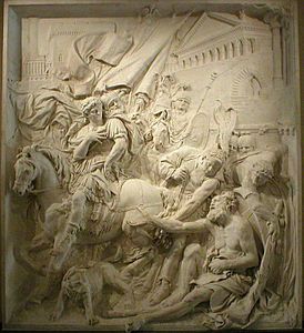 Puget - Diogenes Alexander Louvre