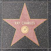 Ray Charles star on Hollywood Blvd IMG 6636 photo 2023