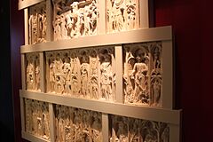 Reredos from St Johns Wellington at the Museum of Somerset