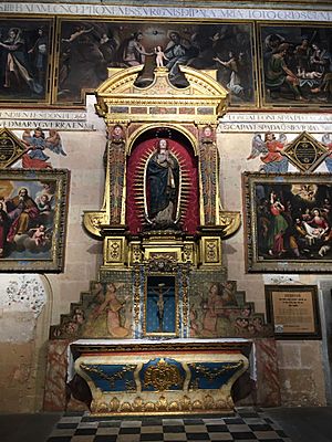 Retablo inmaculada