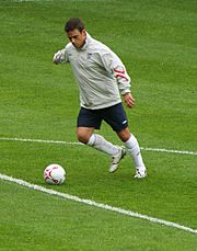 Robbie Williams SoccerAid2006 Pre-Match Training