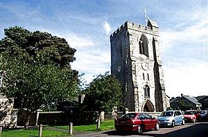 Rothbury, Northumberland, All saints Church - geograph.org.uk - 223577