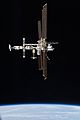 STS-135 final flyaround of ISS 2