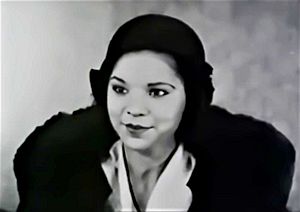 Screenshot of actress and dancer Anise Boyer in Harlem Is Heaven, 1932.jpg