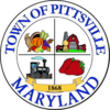 Official seal of Pittsville, Maryland