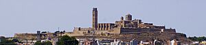 Seu Vella gotisch-romanische Kathedrale 1286-1431 Festung 1707 Turó de la Seu Vella Lleida Lérida Spanien Ost Foto 2017 Wolfgang Pehlemann DSC06840