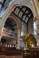 St. Mark's Church, Holywood Road, Dundela, Belfast. Interior showing chancel arch and lectern