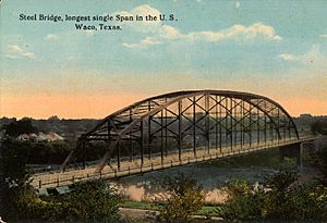 Steel Bridge, Waco, Texas