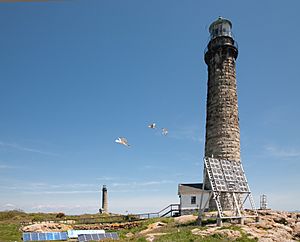 Thacher Island Lighthouses in 2009