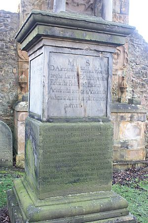 The grave of Alexander Henderson, Greyfriars Kirkyard