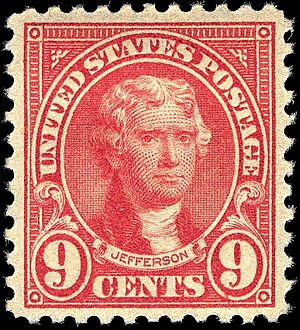 Thomas Jefferson 1923 Issue-9c