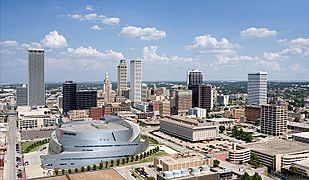 Tulsa skyline picture
