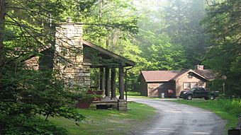 Two cabins at Kooser State Park.jpg