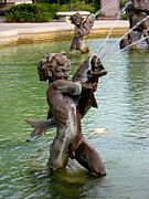 Urchin Fountain of the centaurs, AA Weinman, sculptor