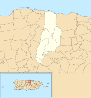 Vega Alta, Puerto Rico locator map